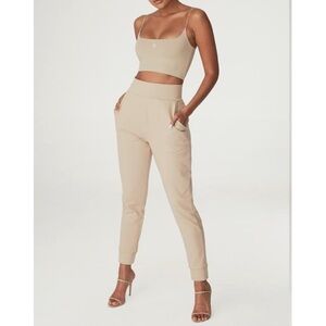 Meshki Amelia fitted high waisted joggers